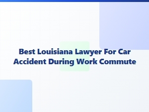 Best Louisiana Lawyer for Work Commute Car Accidents
