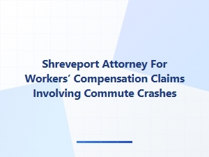 Shreveport Attorney for Commute Crash Workers’ Comp Claims